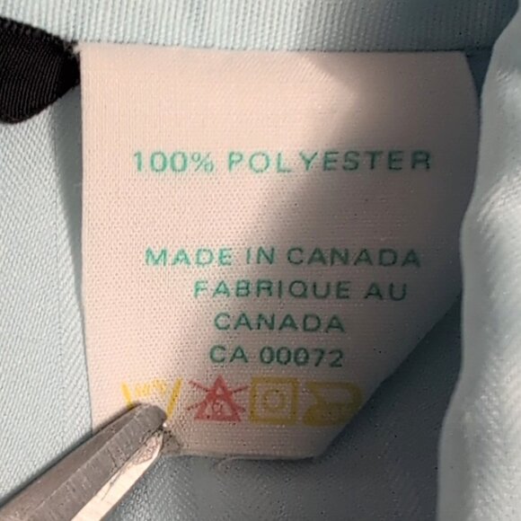 Vintage Adam Men's Dress Shirt sz XL 17-17.5 Light Blue VGC Made in Canada - Picture 12 of 12